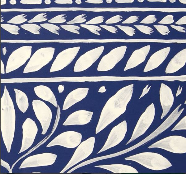 How to HandPaint Designs on Furniture in Austin at Silk and Sage