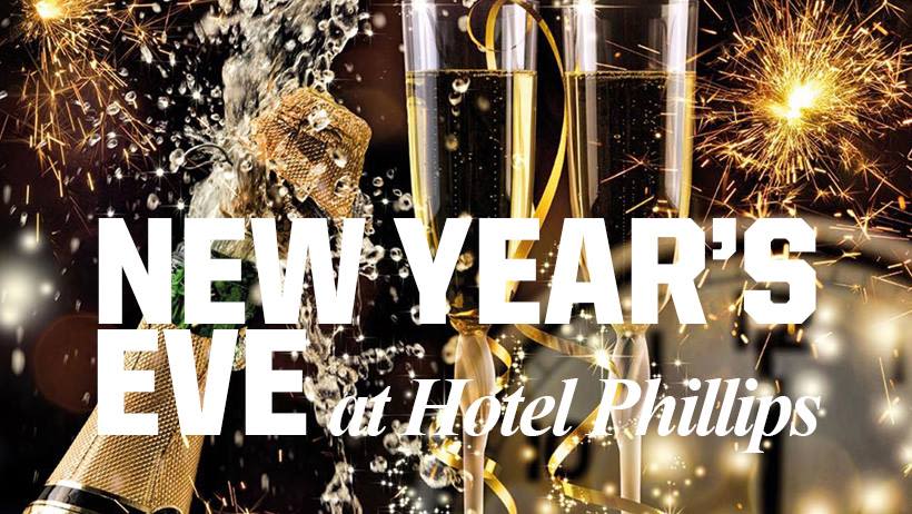 New Year&#039;s Eve at Hotel Phillips in Kansas City at P.S. Speakeasy