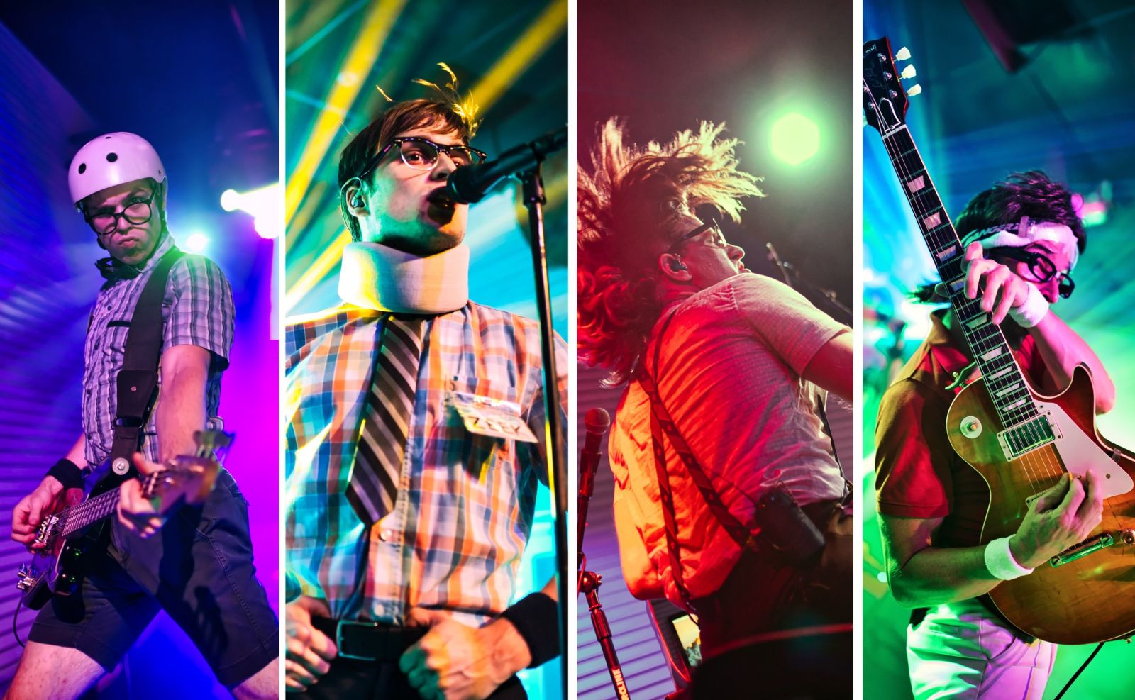 The Spazmatics in Austin at Cedar Street Courtyard