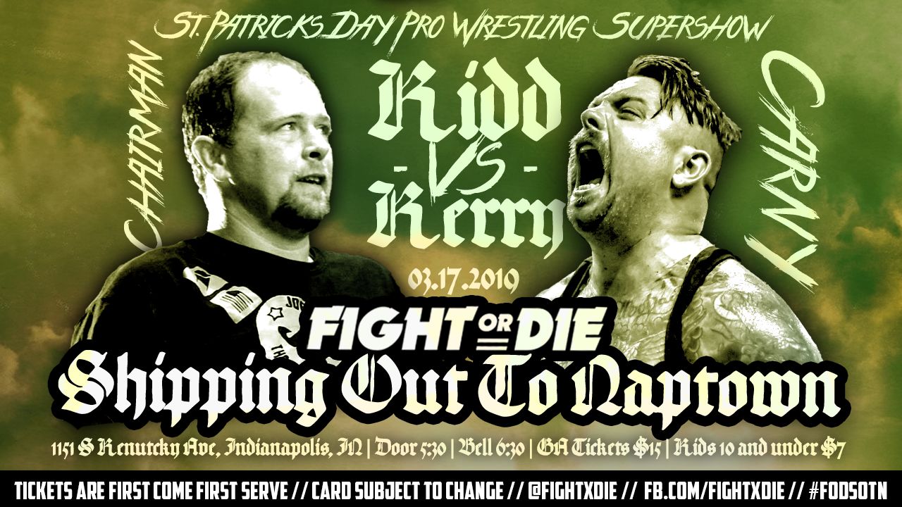 LIVE HARDCORE PRO WRESTLING: Shipping Out To Naptown in