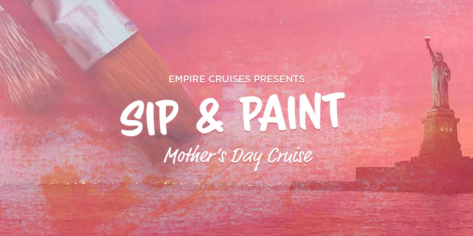 Mother's Day Sip & Paint Cruise in New York at Pier36