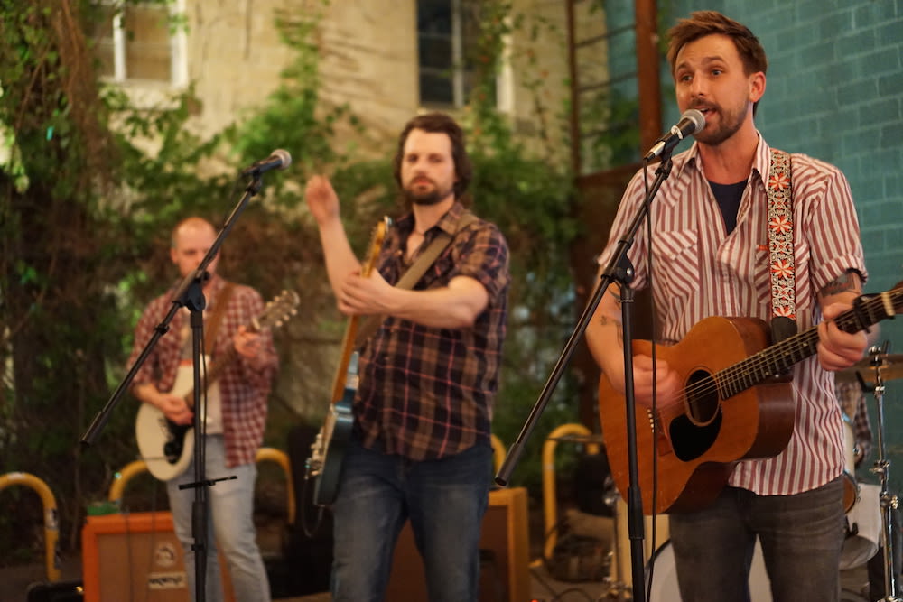 Raccoon Brothers LIVE FREE On The Patio In Austin At Lazarus