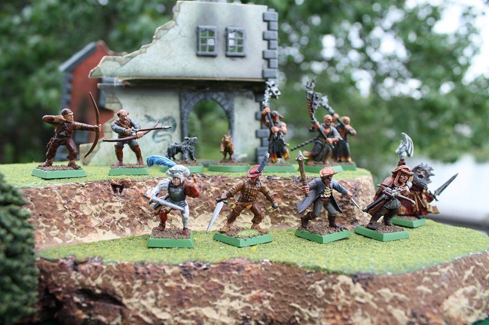 Mordheim, a Tabletop Miniature Wargame in Indianapolis at Books