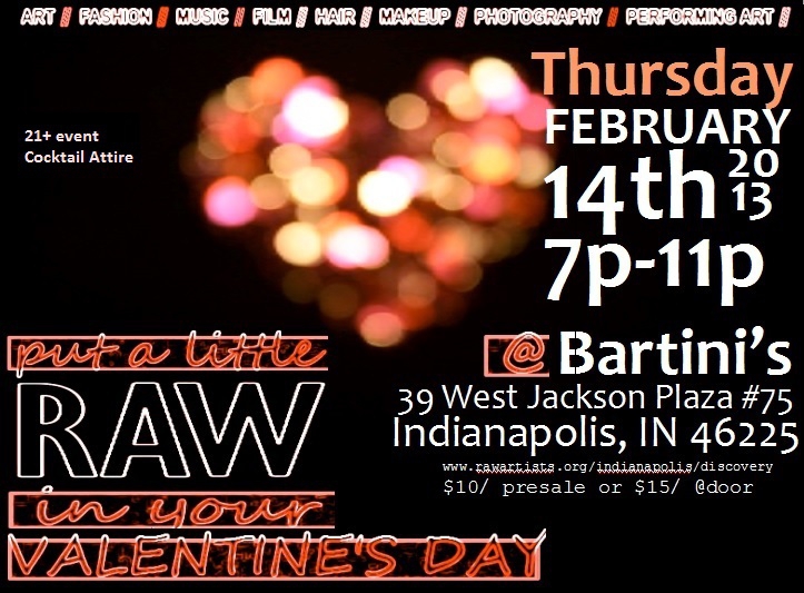 RAW Indianapolis presents// DISCOVERY in Indianapolis at