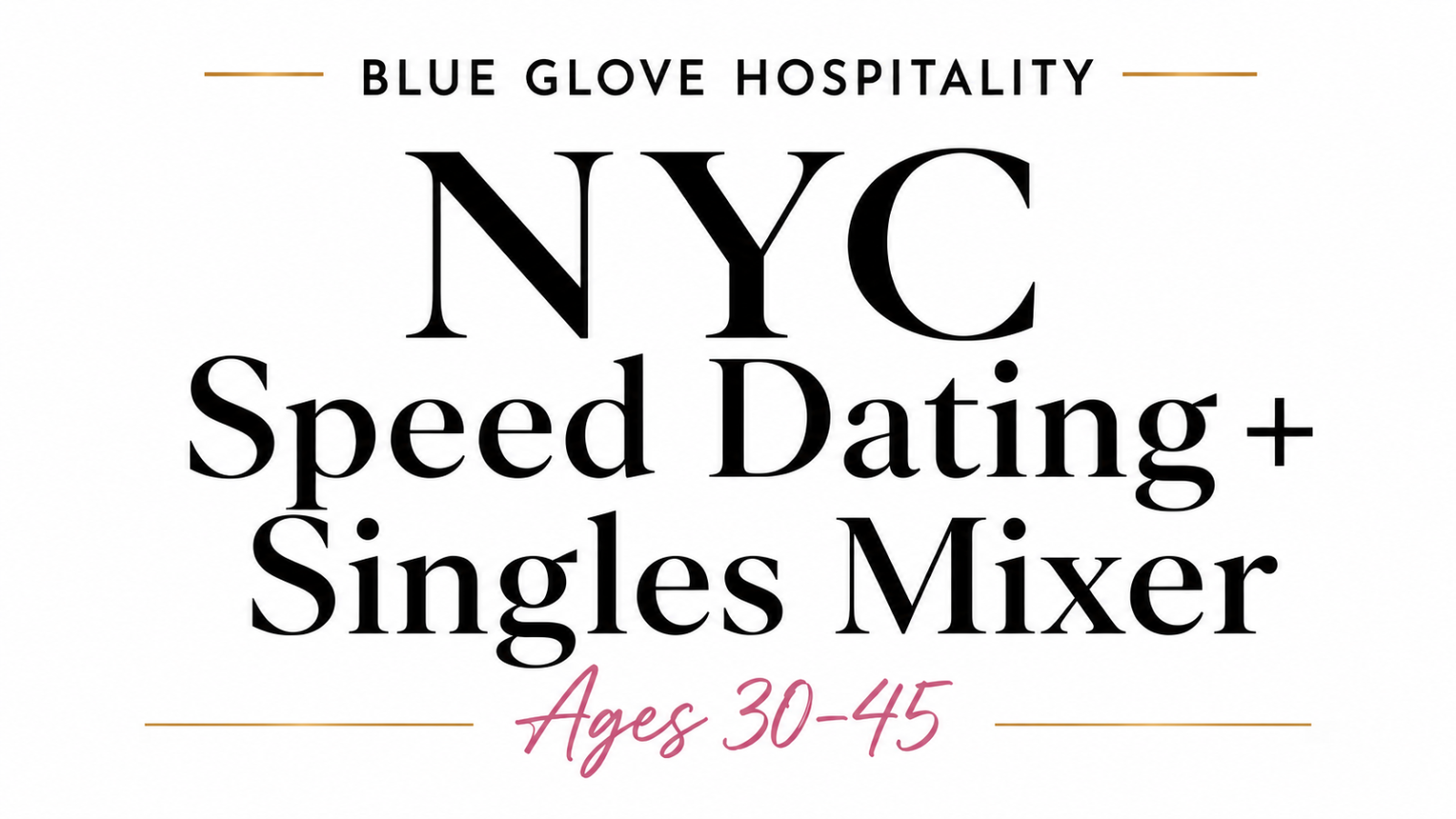 Speed Dating NYC + Singles Mixer | Ages 30–45 | American Whiskey - Midtown