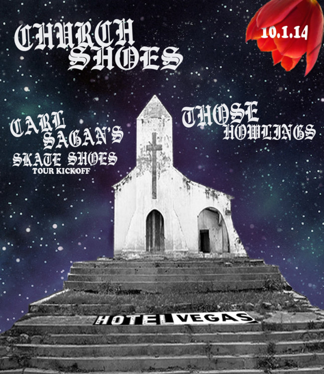 Church shoes w/ Carl Sagan�s Skate Shoes & those howlings in Church shoes w/ Carl Sagan�s Skate Shoes & those howlings in