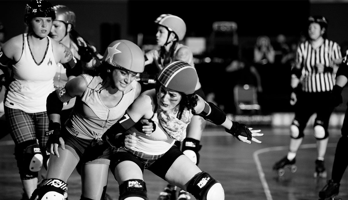 TEXAS ROLLER DERBY SKATING AS A CONTACT SPORT in Austin at