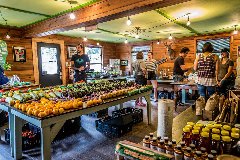 Springdale Farm Stand in Austin at Springdale Farm