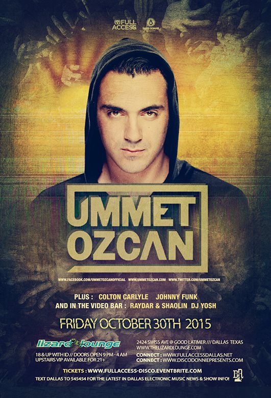 Ummet Ozcan in Dallas at Lizard Lounge