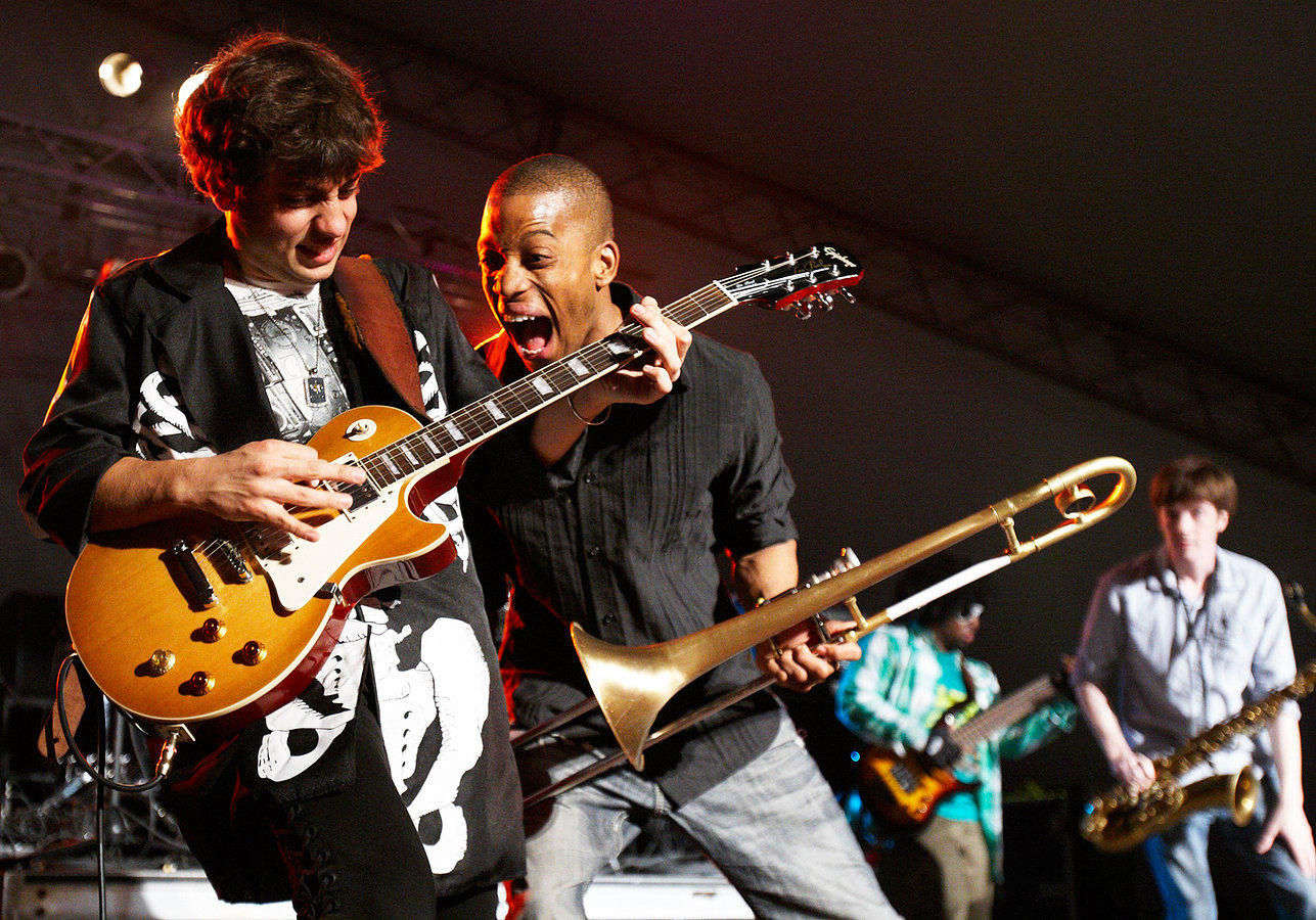 Trombone Shorty & Orleans Avenue, New Breed Brass Band in