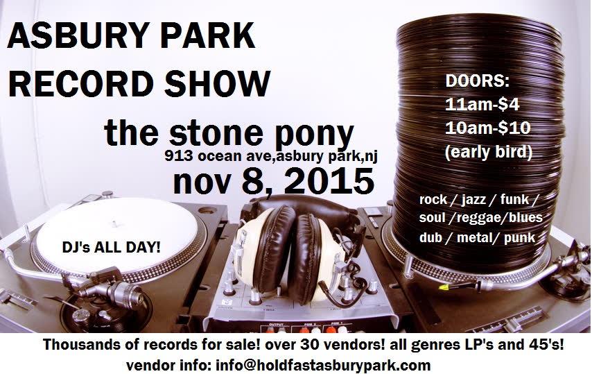 Asbury Park Record Show in Asbury Park at The Stone Pony Summer