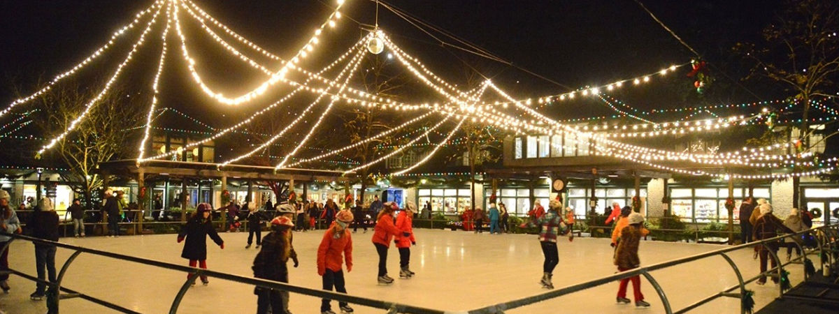Ice Skating in Victoria at The Butchart Gardens