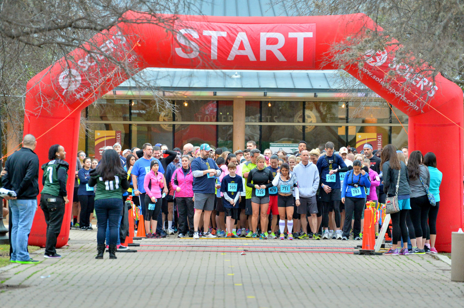 Tower Climb and Run in San Antonio at Tower of the Americas
