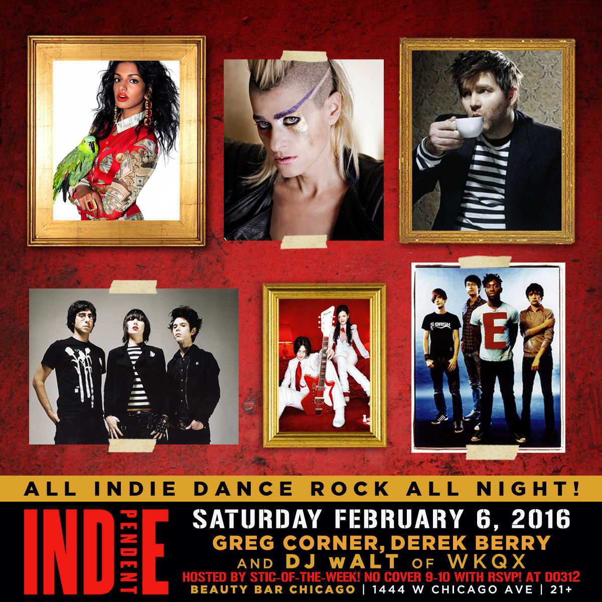 Indie-Pendent Dance Party (all indie dance rock) in Chicago at