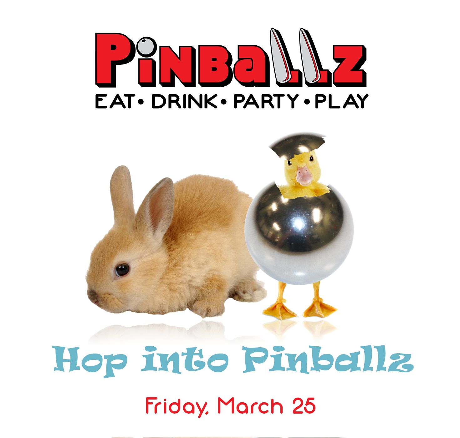 Pinballz Kingdom Easter Hunt in Buda at Pinballz Kingdom
