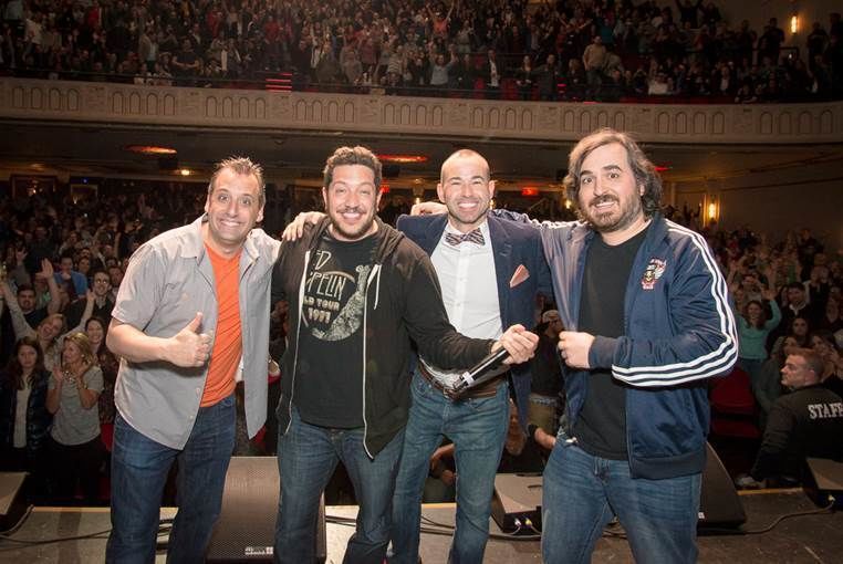 The Tenderloins Podcast Show in Brooklyn at Littlefield