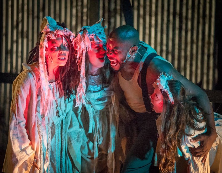 Macbeth Shakespeare in Zilker Park in Austin at Zilker Hillside