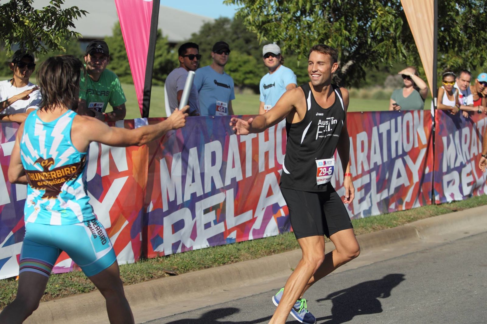 Marathon Relay Benefiting LIVESTRONG in Austin at Vic Mathias