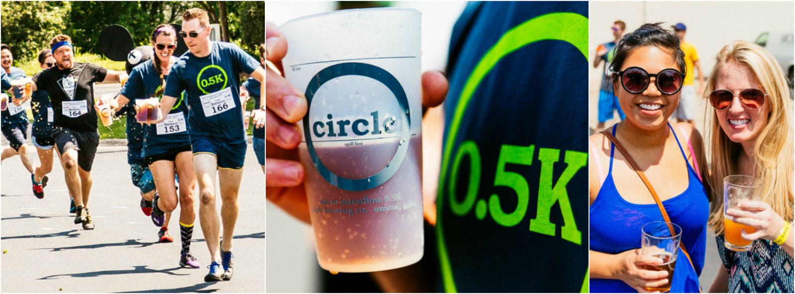 0.5K Micro Marathon Beer Run in Austin at Circle Brewing Company