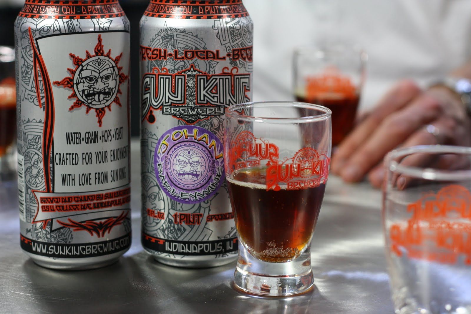 Sun King Beer & Cigar Pairing in Indianapolis at Match Cigar Bar