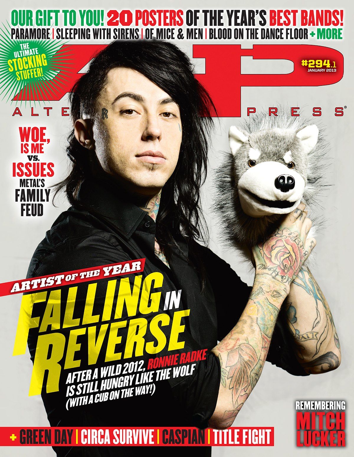 Falling in Reverse, Motionless in White, & Issues in Dallas at Gas