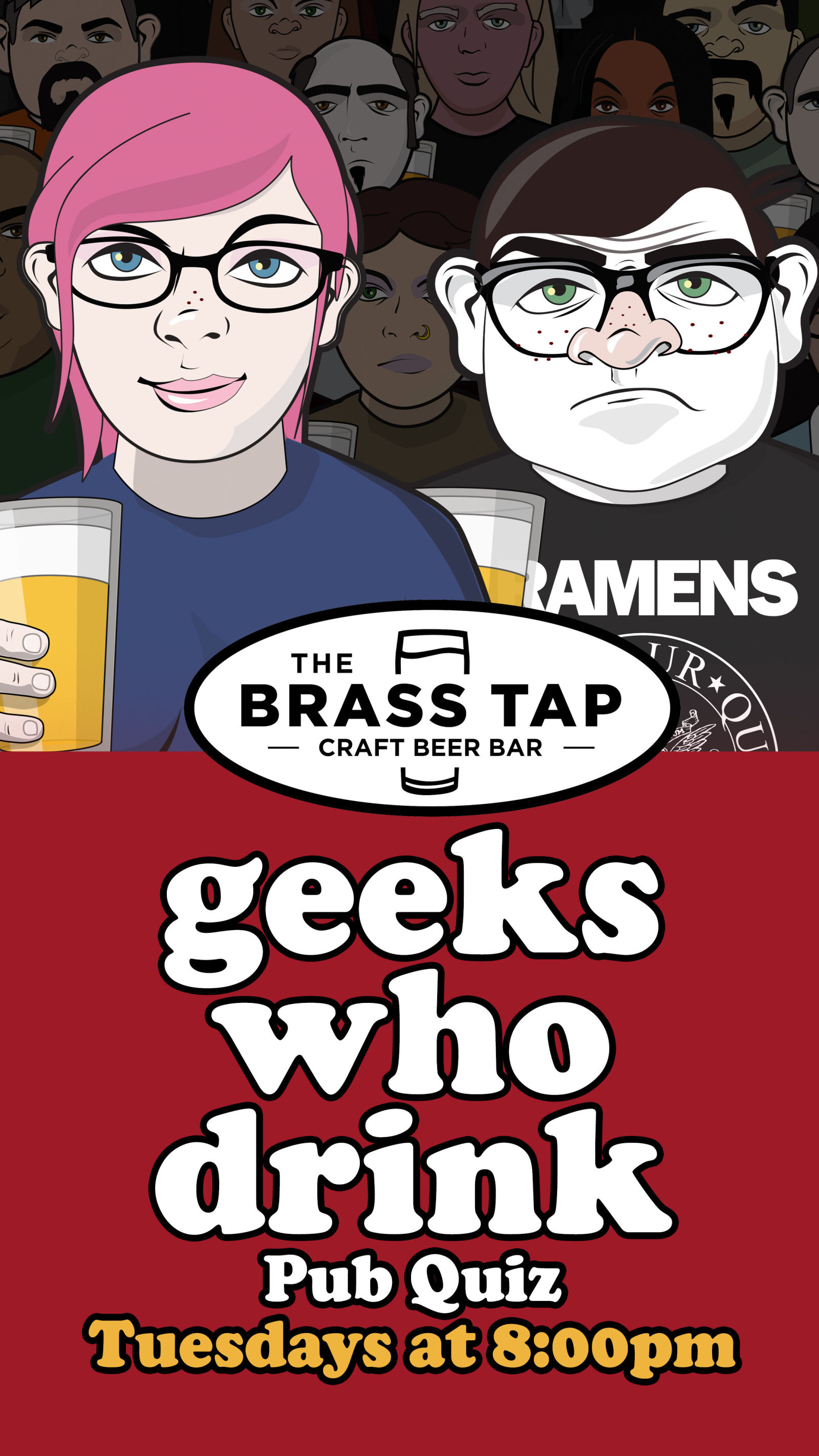Geeks Who Drink Trivia in Austin at The Brass Tap Domain