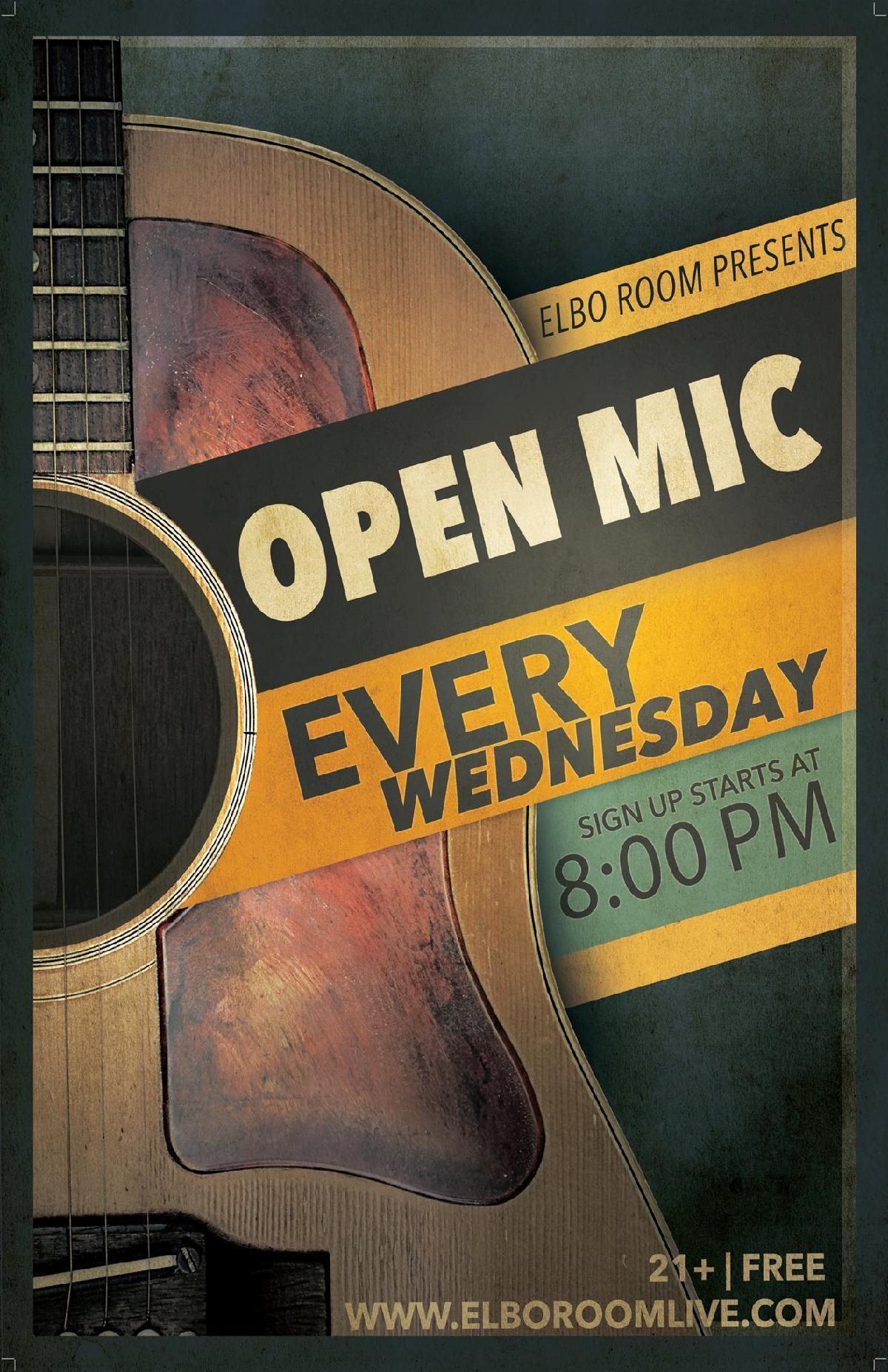 Open Mic in Chicago at Elbo Room