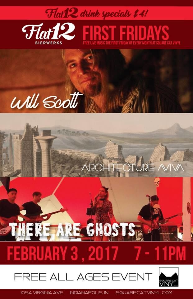 First Friday At Square Cat in Indianapolis at Square Cat Vinyl