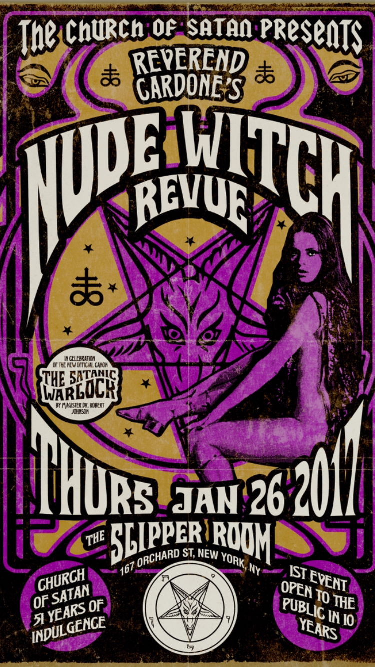 Reverend Cardone's Nude Witch Revue! in New York at The Slipper