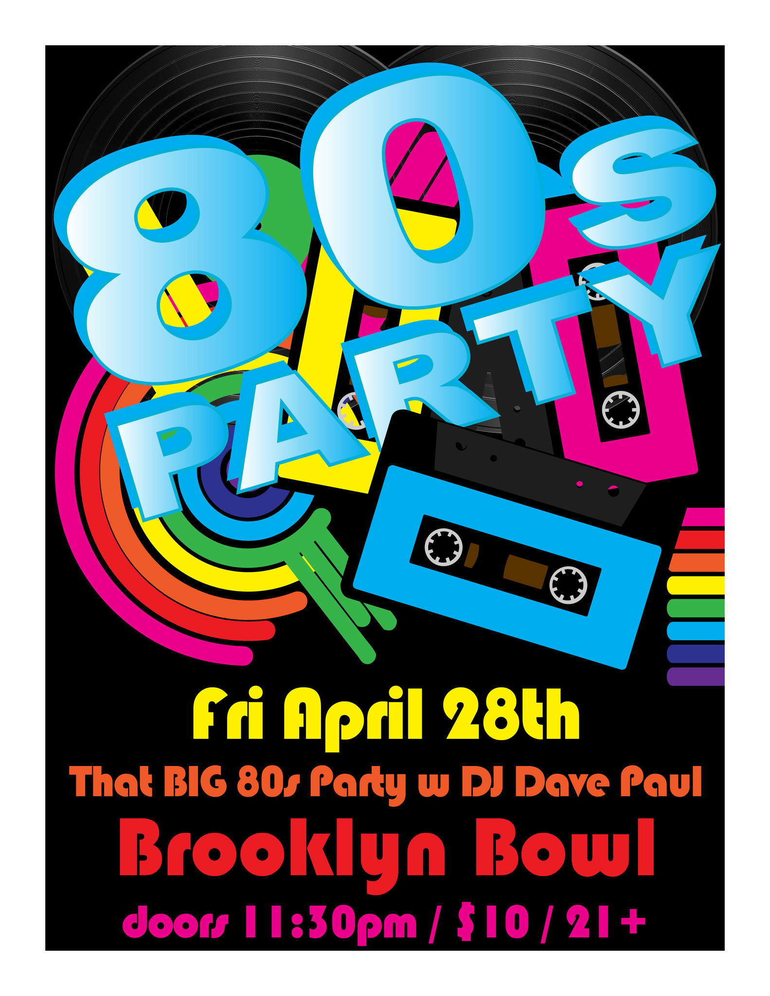That BIG 80s Party in Brooklyn