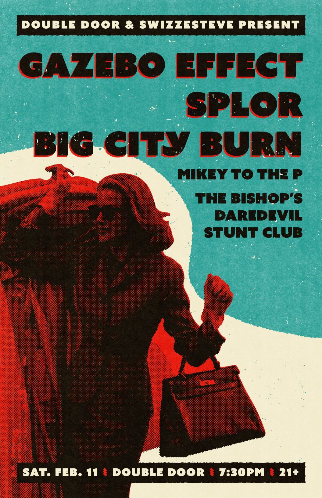 Gazebo Effect w/ Splor, Big City Burn in Chicago at Double Door