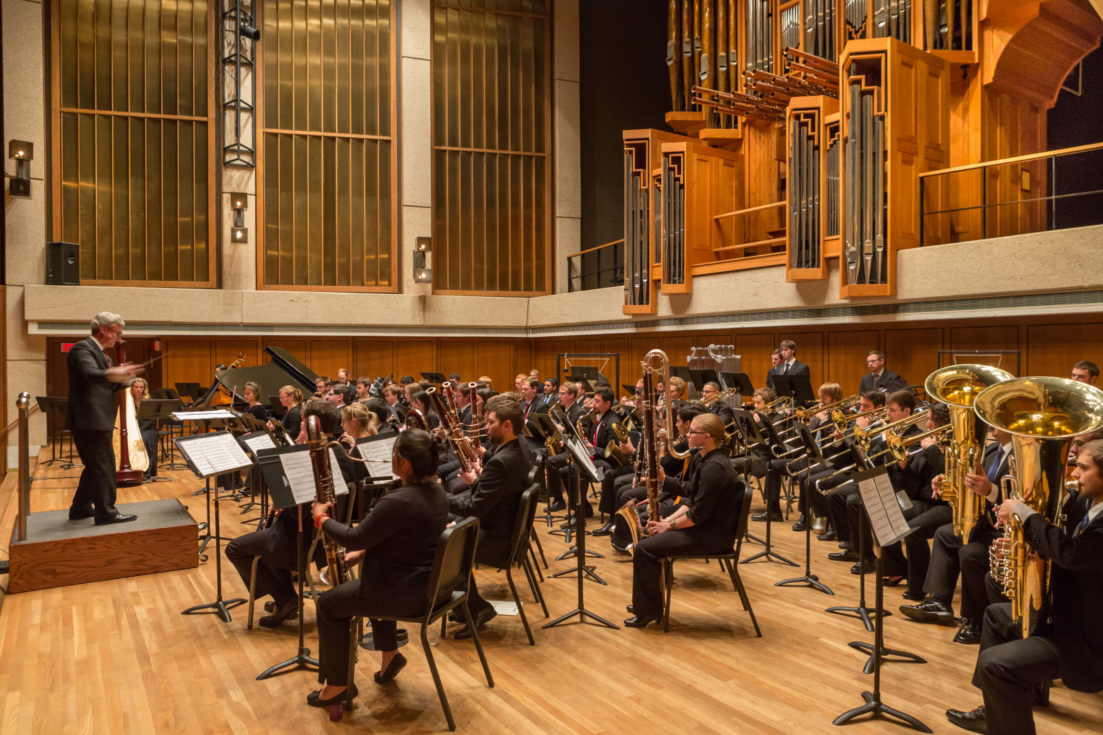 The University of Texas Symphony Band in Austin at Bates Recital