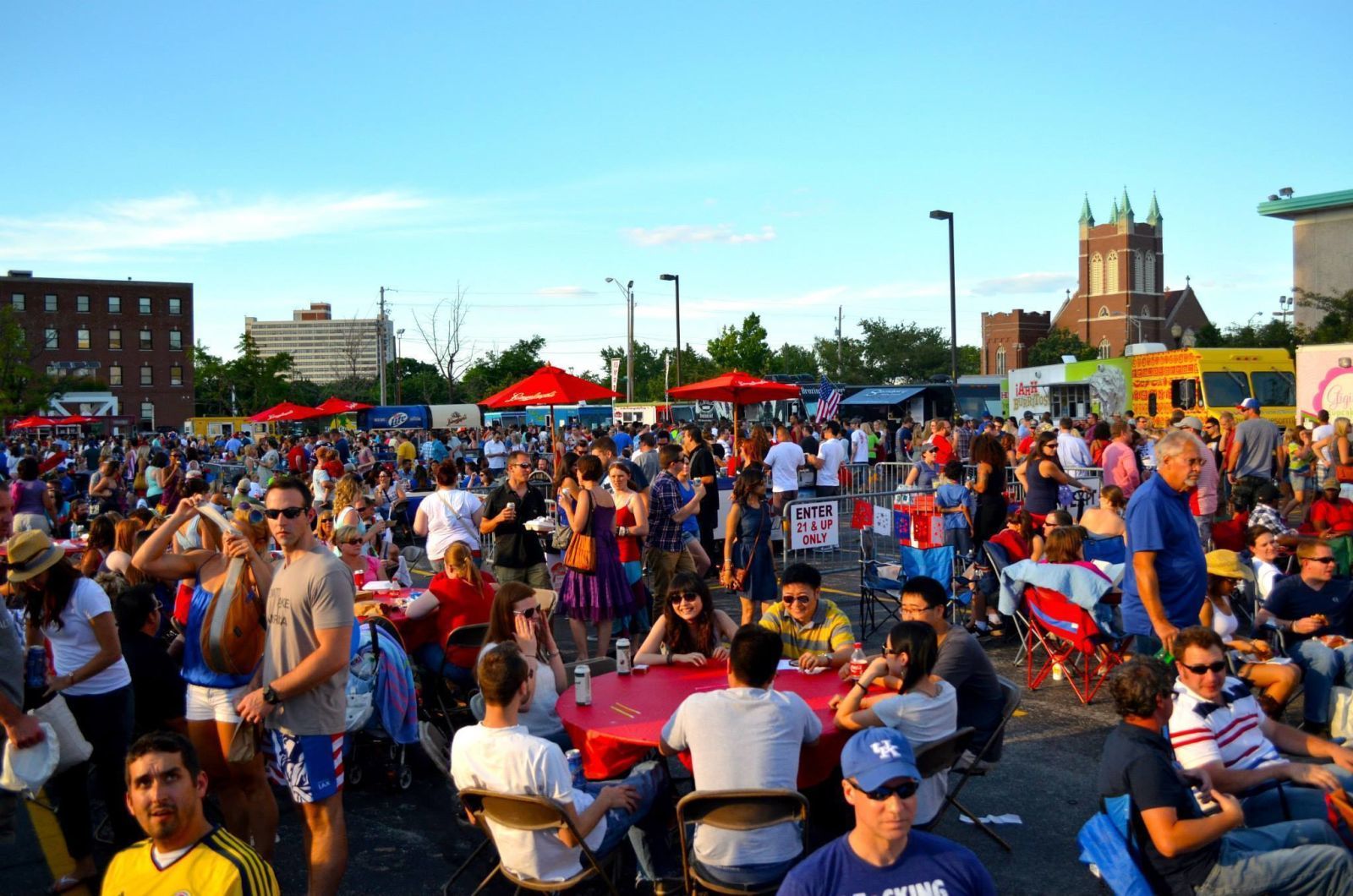 First Friday Food Truck Fest In Indianapolis At Old National