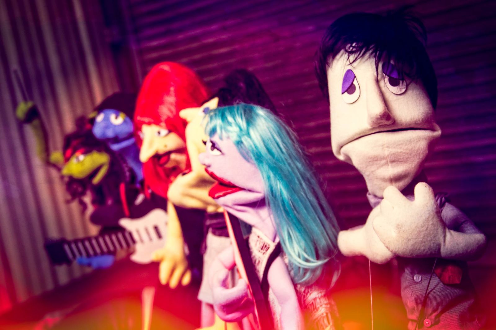 Fragile Rock Puppet Emo Band in Austin at The Highball