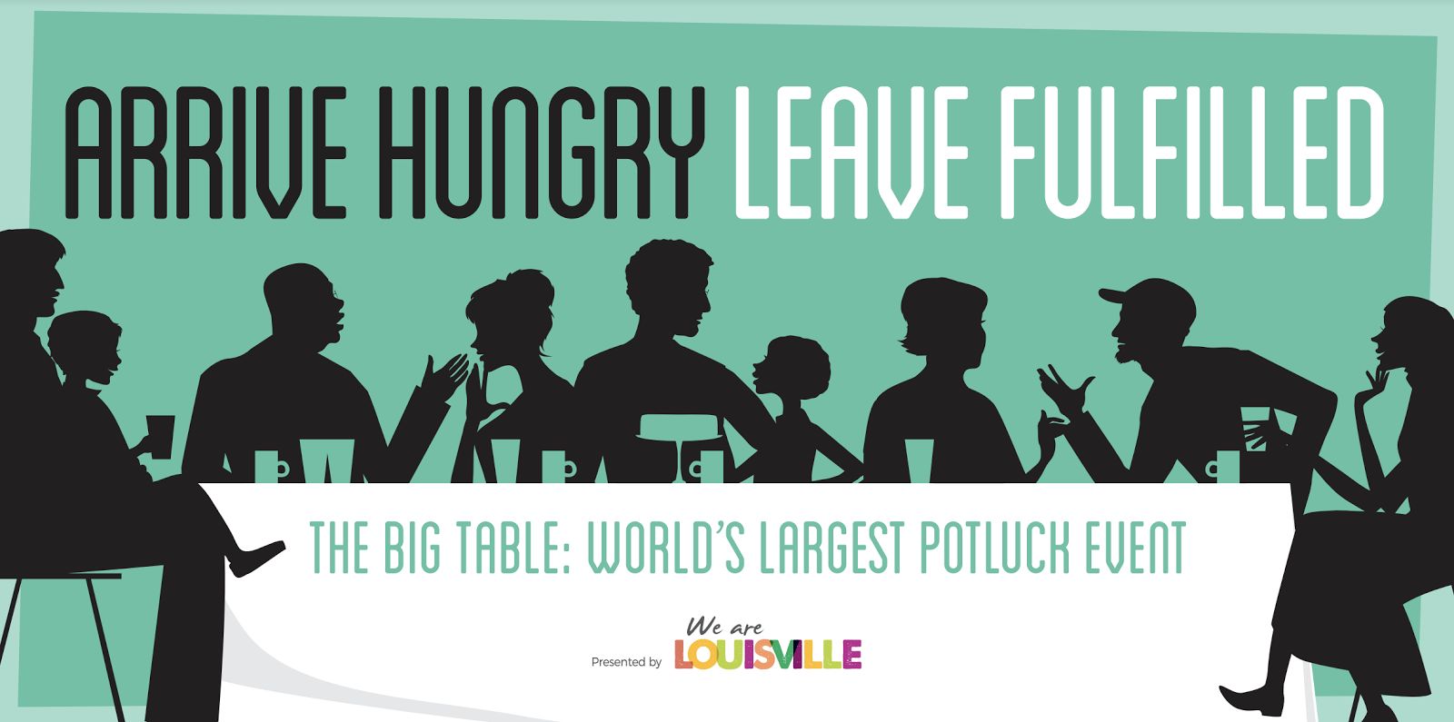 THE BIG TABLE WORLD's LARGEST POTLUCK in Louisville at Iroquois