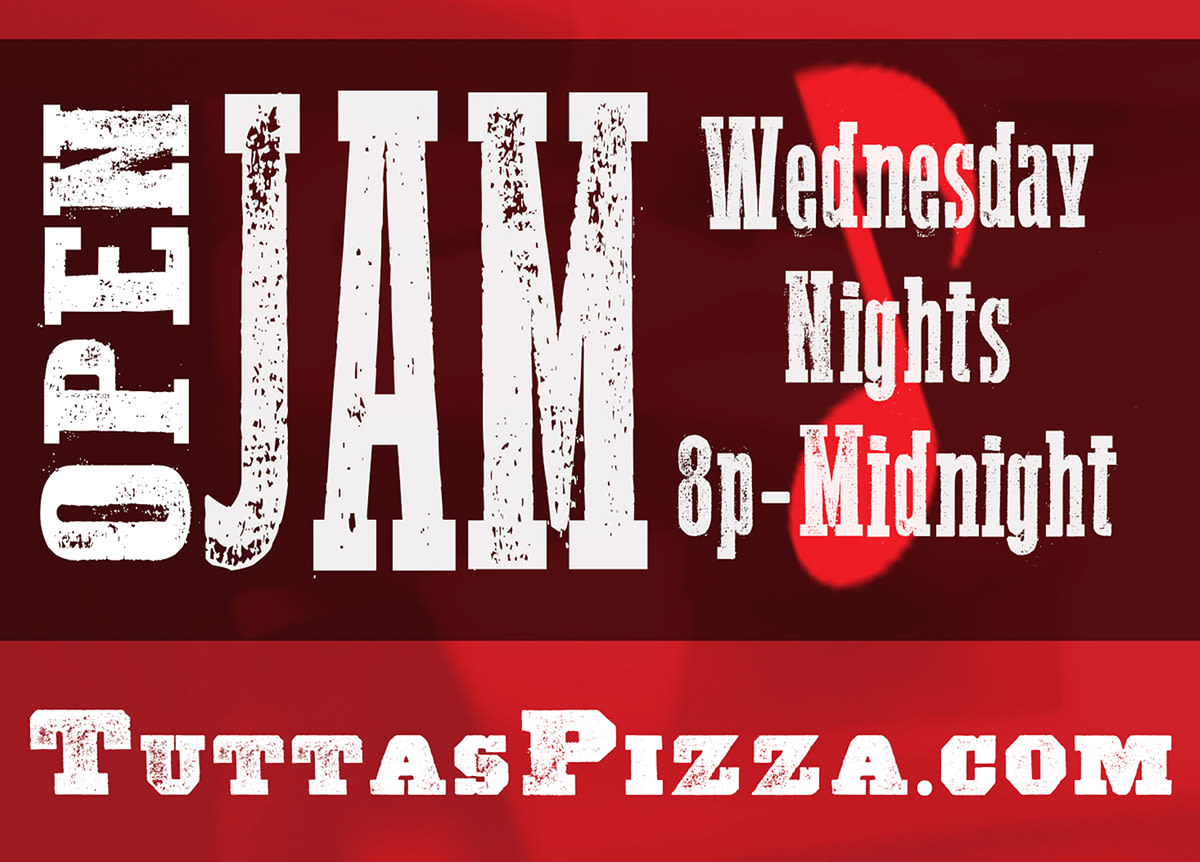 Open Jam Night in Dallas at Tutta's Pizza