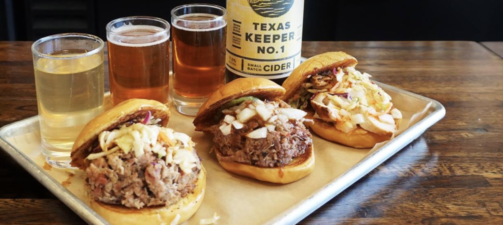 Slab BBQ Texas Keeper Pairing in Austin at Slab BBQ Oak Hill