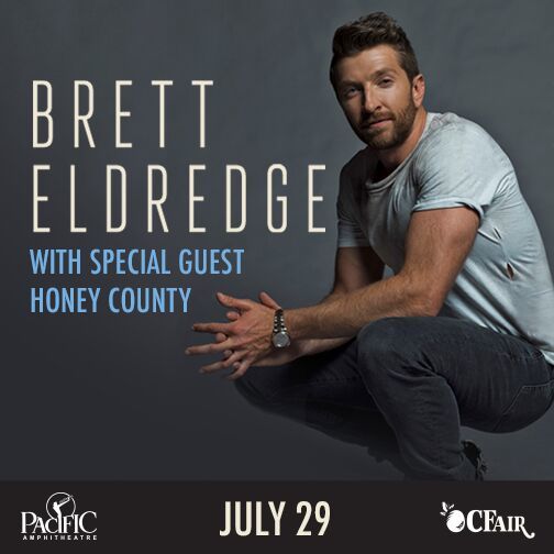 Brett Eldredge in Costa Mesa at Pacific Amphitheatre