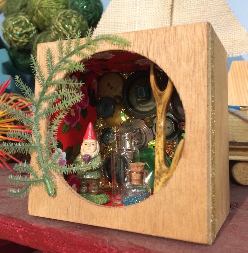 SCRAP Crafternoon DioramaRama in Portland at SCRAP PDX