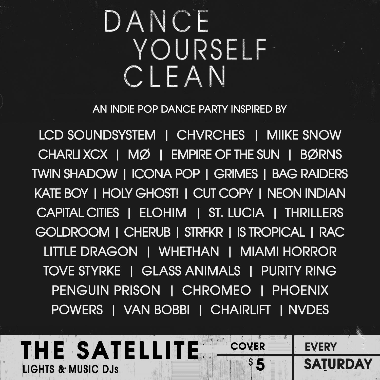 Dance Yourself Clean Limited Presale Tickets in Los Angeles at