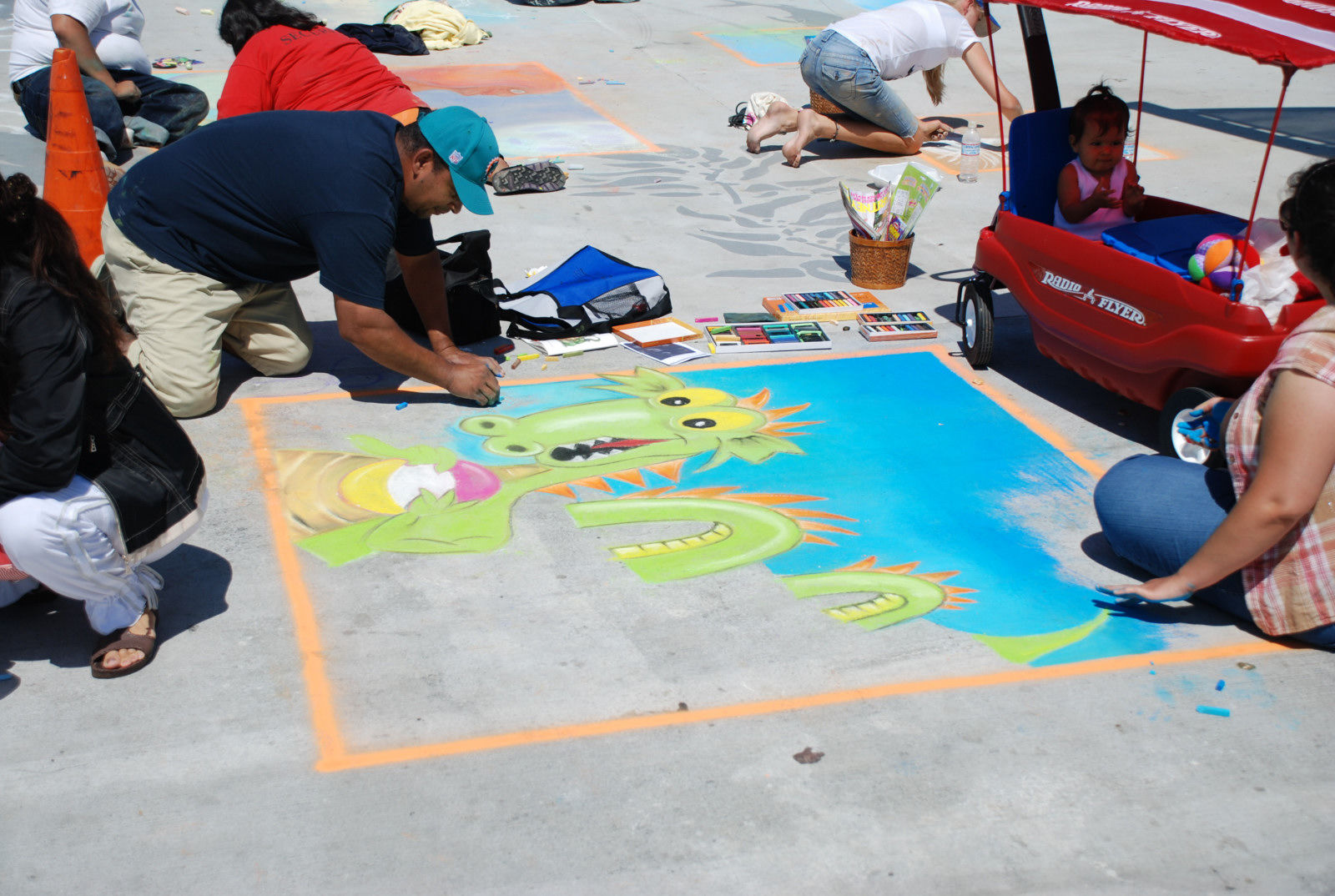 8th Annual Earth Day Chalk Art Challenge in Redondo Beach at