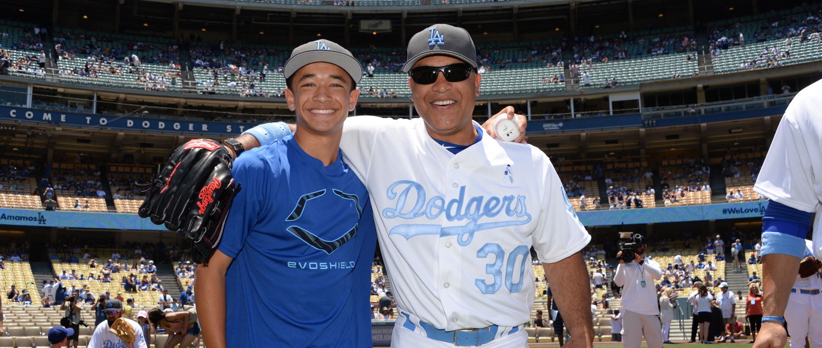 Father’s Day at Dodger Stadium in Los Angeles at Dodger Stadium