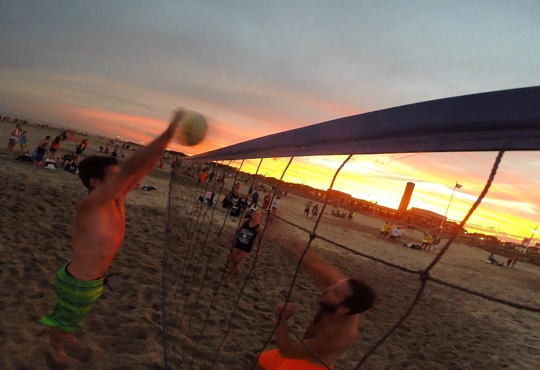 Rockaway Beach Volleyball League at Riis Park in Queens at Riis