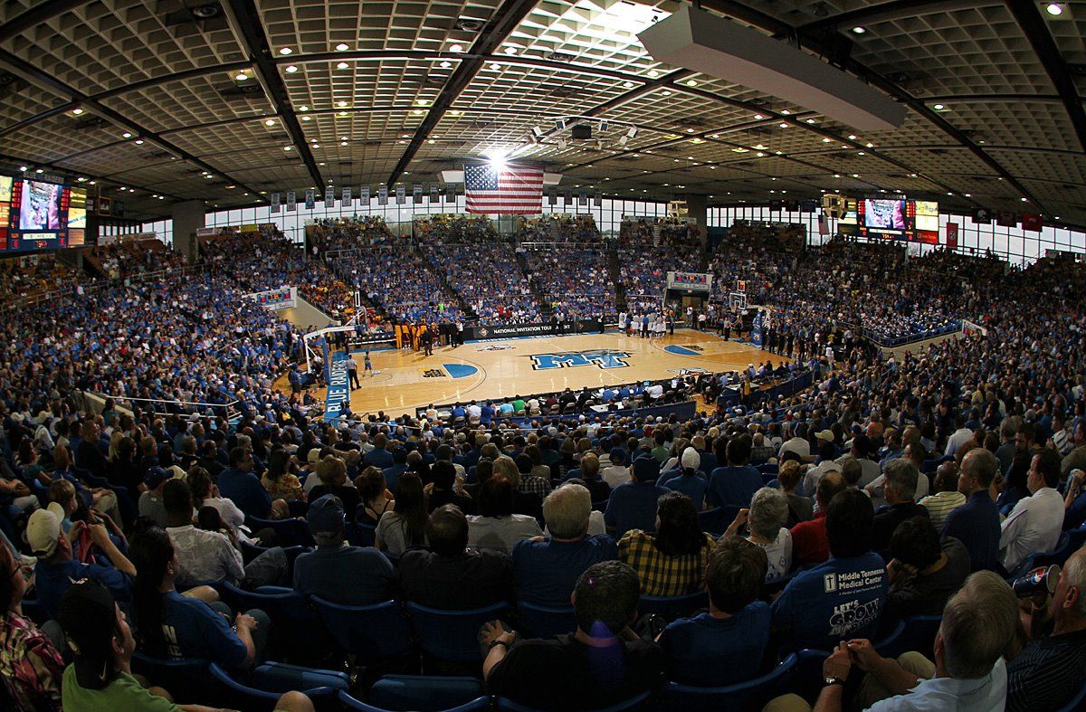 MTSU vs Ole Miss in Nashville at Bridgestone Arena