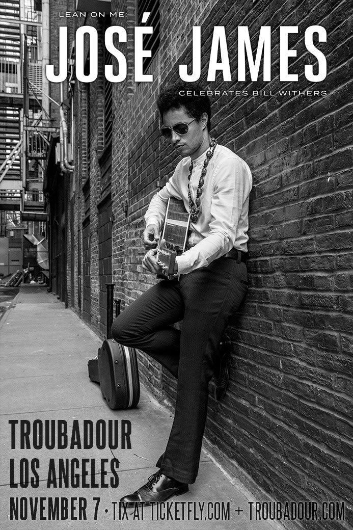 José James in West Hollywood at Troubadour