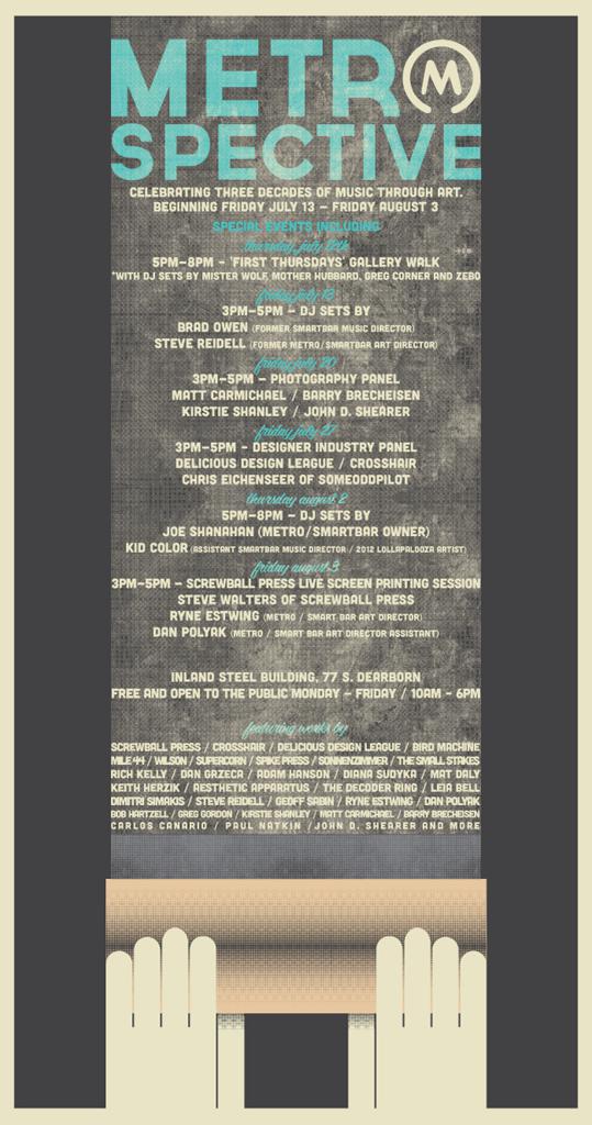 LIVE at METROSPECTIVE Screen Printing with Screwball Press in