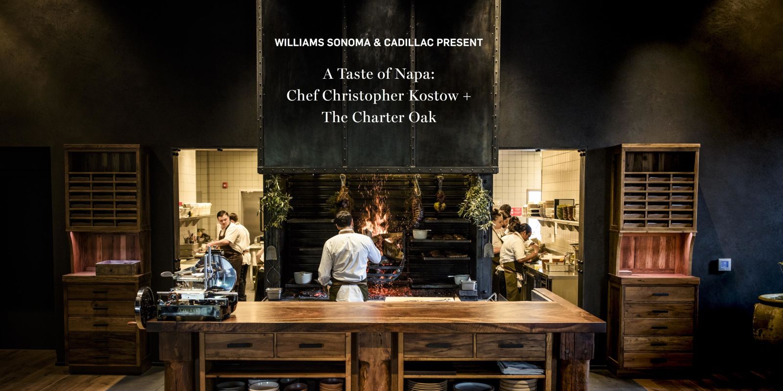 A Taste of Napa Chef Christopher Kostow + The Charter Oak in New