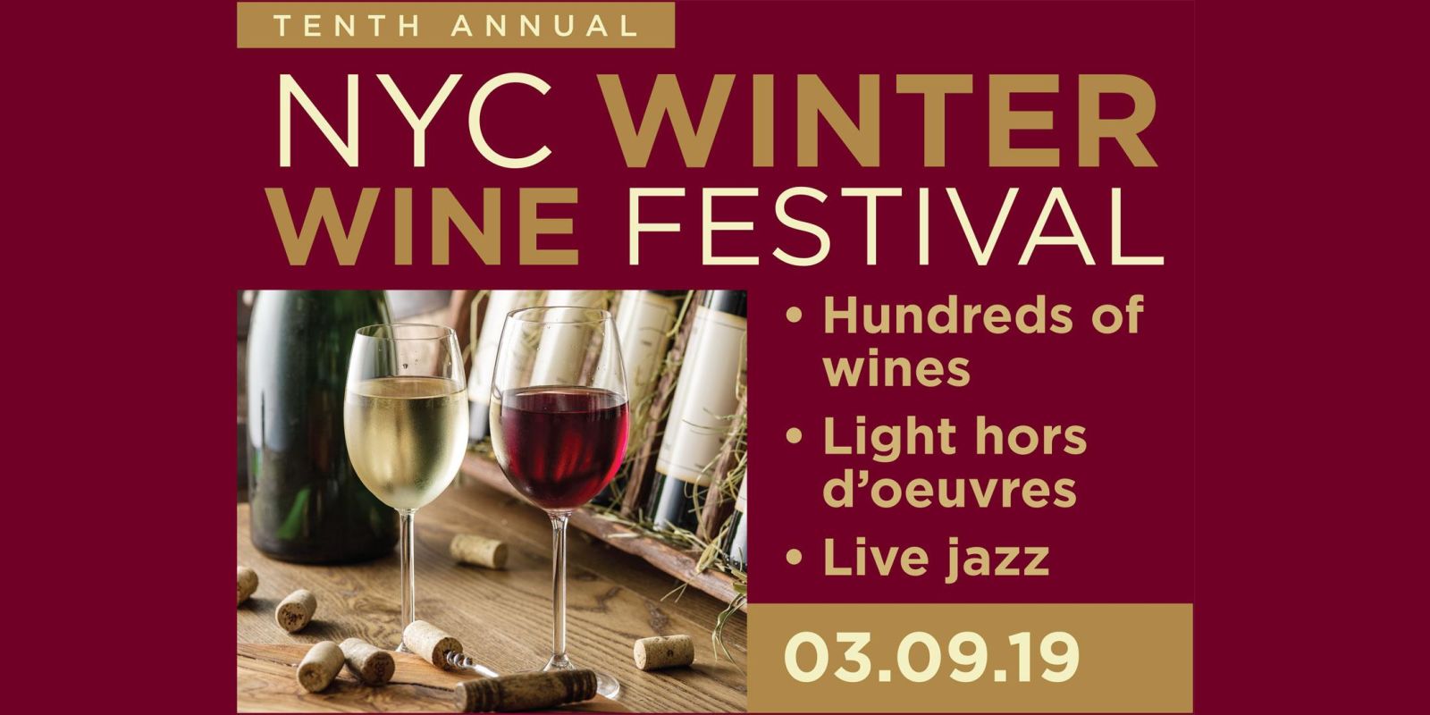 NYC Winter Wine Festival 2019 in New York at Playstation Theater