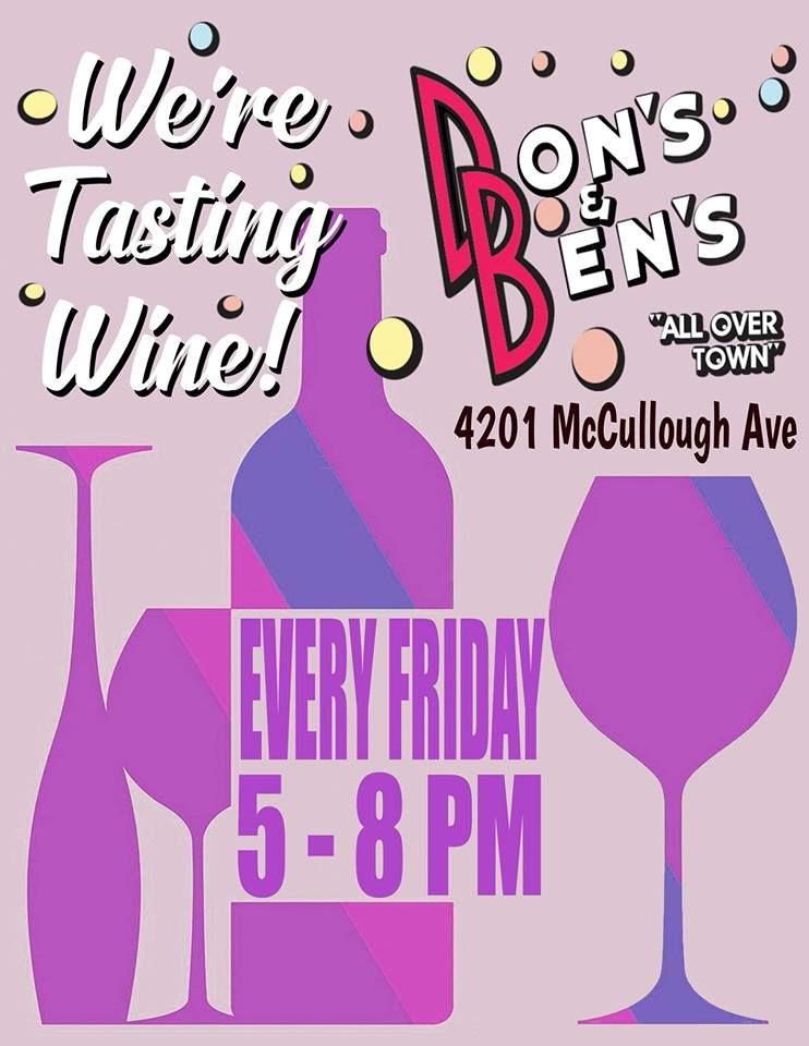 Wine Tasting in San Antonio at Don's & Ben's Liquor Barn