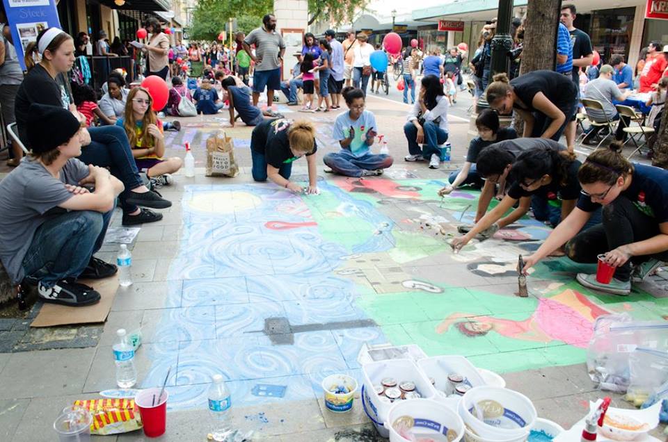 12thAnnual Chalk It Up! in San Antonio at Artpace